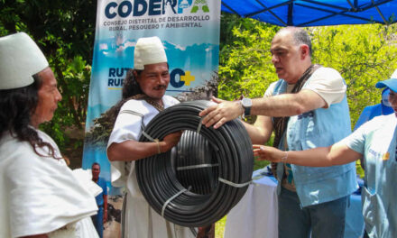 Alcalde Carlos Pinedo impulsa proyectos de huertas y viveros en comunidades rurales e indígenas de Santa Marta