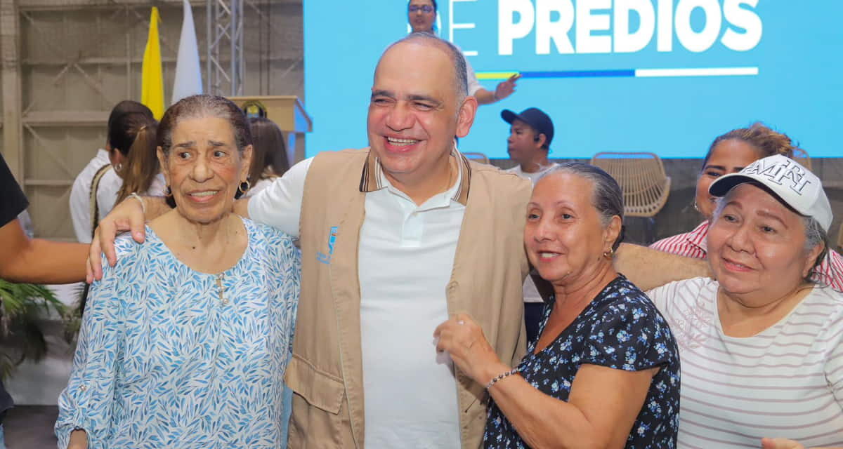 Hoy son 500 samarios más propietarios legalmente de donde viven gracias al gobierno Pinedo