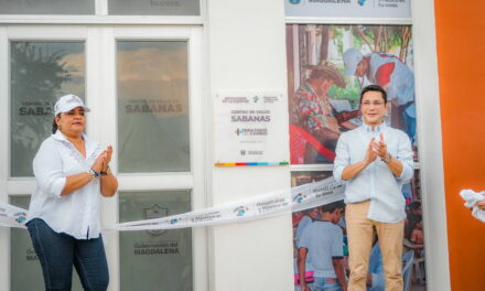 Décadas después, Sabanas volvió a ver una nueva social, tienen Centro de Salud