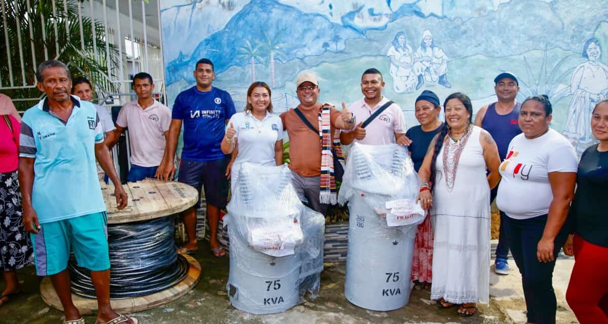 En Marquetalia área rural, Alcaldía fortalece servicio eléctrico con entrega de transformadores e infraestructura