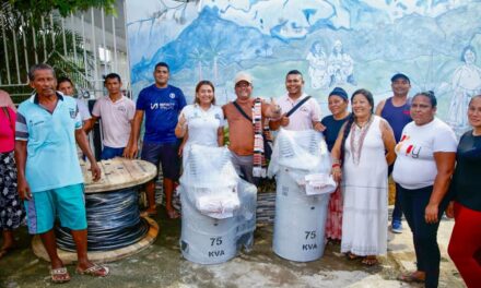 En Marquetalia área rural, Alcaldía fortalece servicio eléctrico con entrega de transformadores e infraestructura