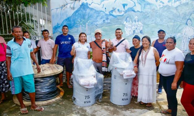 En Marquetalia área rural, Alcaldía fortalece servicio eléctrico con entrega de transformadores e infraestructura