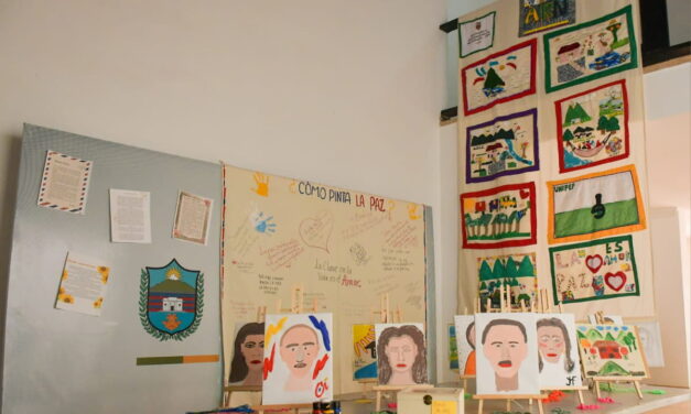 No deje de asistir,  en la Casa por la Paz y la Vida hasta el 23 de septiembre la exposición ¿Cómo pinta la paz?