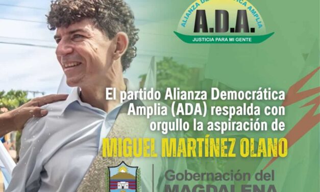 Miguel Martínez anuncia en sus redes que será candidato a la Gobernación