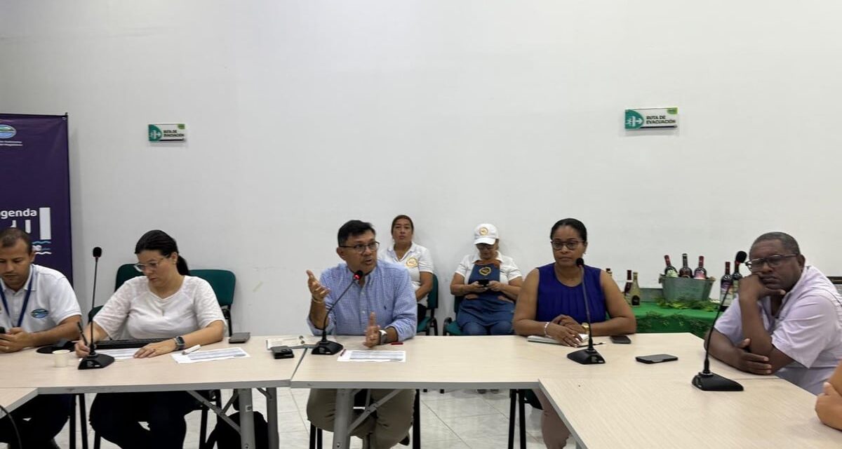 Ante la amenaza del desbordamiento del río Sevilla sobre la vereda La Zuana, Zona Bananera, CORPAMAG interviene con mesa técnica interinstitucional