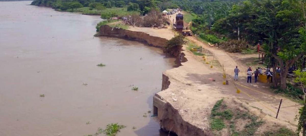 El Magdalena declara la calamidad pública a prevención por fenómeno de erosión costera y fluvial