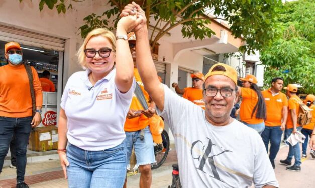 Margarita Guerra camina la Quinta Avenida y la muestra como símbolo de progreso del caicedismo