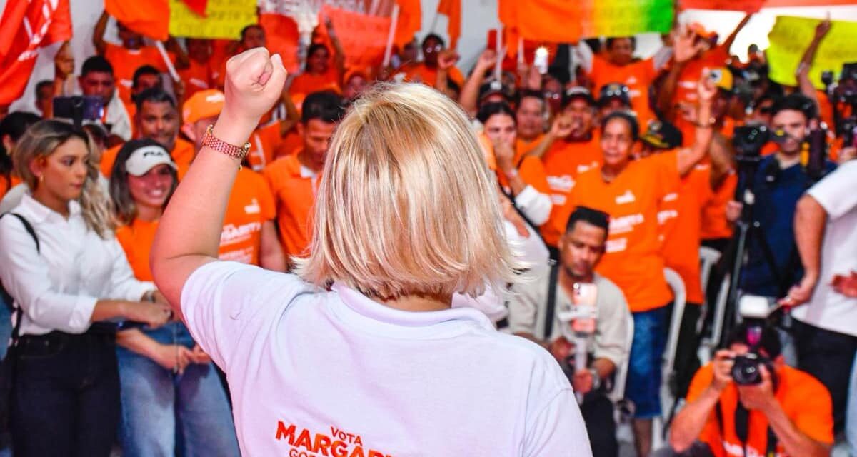 En el El Banco donde hay muchas obras de Fuerza Ciudadana, la gente responde al llamado de Margarita Guerra