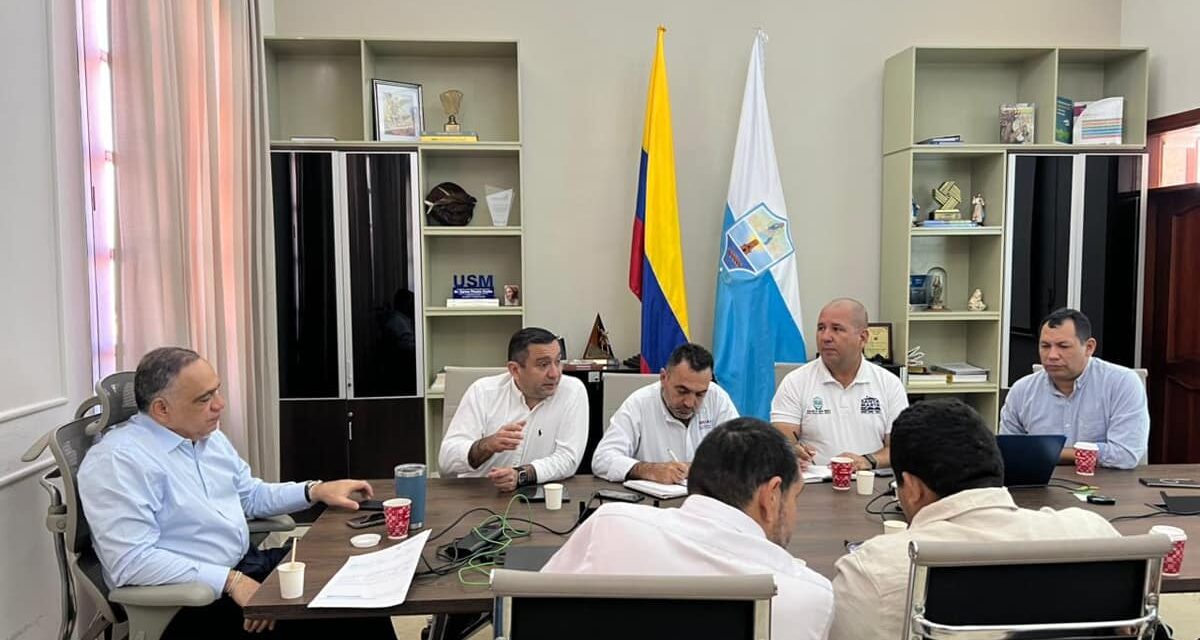 Alcalde Carlos Pinedo presidió Comité de Seguimiento a obras del Colector Bellavista y EBAR Norte