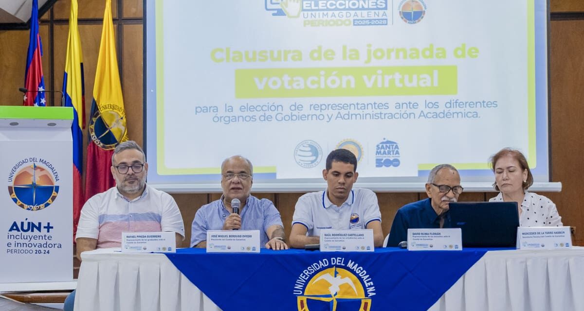 En normalidad  y democracia culminó segunda jornada de votación virtual en UNIMAGDALENA