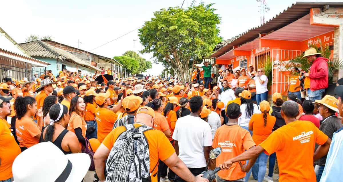 Margarita Guerra redondea la faena en Zapayán, consolida un territorio Caicedista