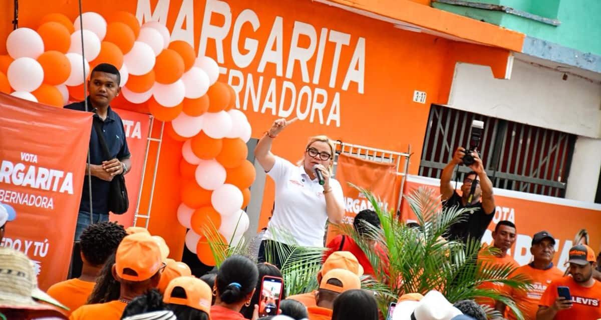 Calles llenas, puertas abiertas y un solo mensaje: Salamina y Guaimaro están con Margarita Guerra