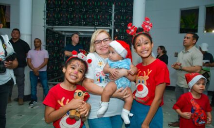 Espectacular show Navideño regaló la gobernación del Magdalena a  niños de Santa Marta
