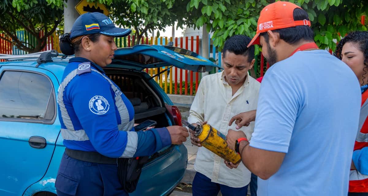 ‘Azules’ del Transito no dan tregua,  Distrito sanciona a 469 infractores en operativos de diciembre