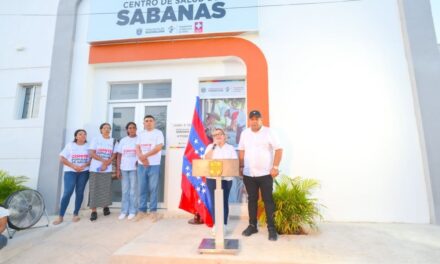¡Sabanas de El Piñón ya tiene su nuevo Centro de Salud! «Llega para favorecer a 2 mil personas»: Gobernadora