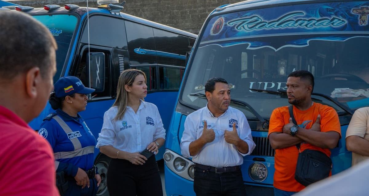Transporte público de Santa Marta, como van controles y seguimiento,   Alcaldía responde