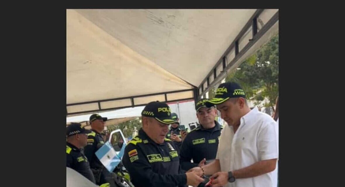 Sitionuevo ahora estará más seguro tras la entrega de parque automotor a la Policía