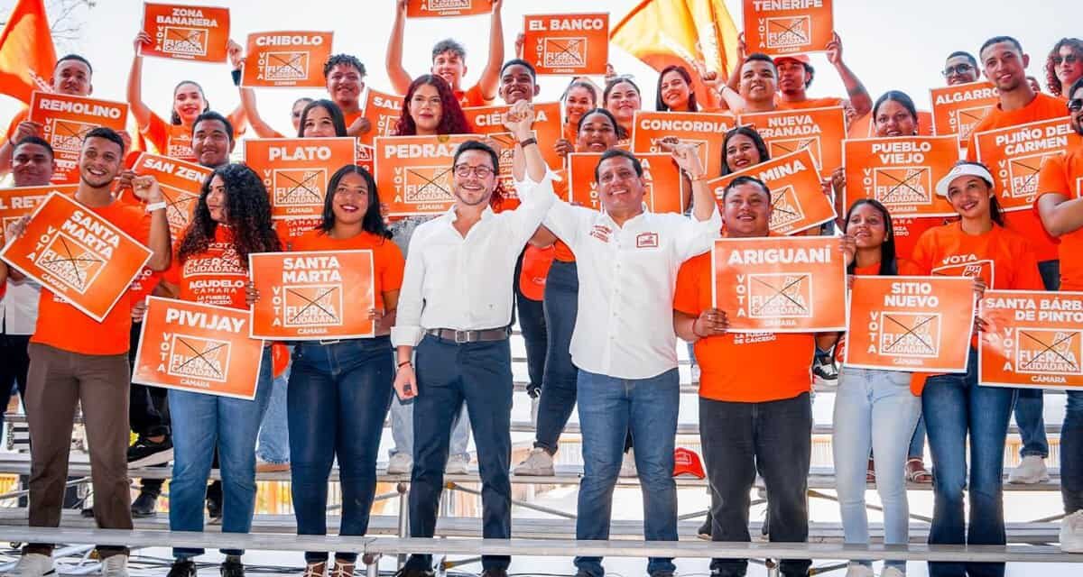«Ganaremos con Jorge la Cámara y después vamos por la Alcaldía de Santa Marta»: Caicedo