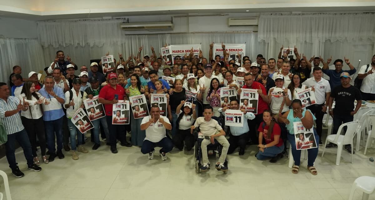 En Plato Ricardo Diazgranados se siente en casa y potencia su campaña