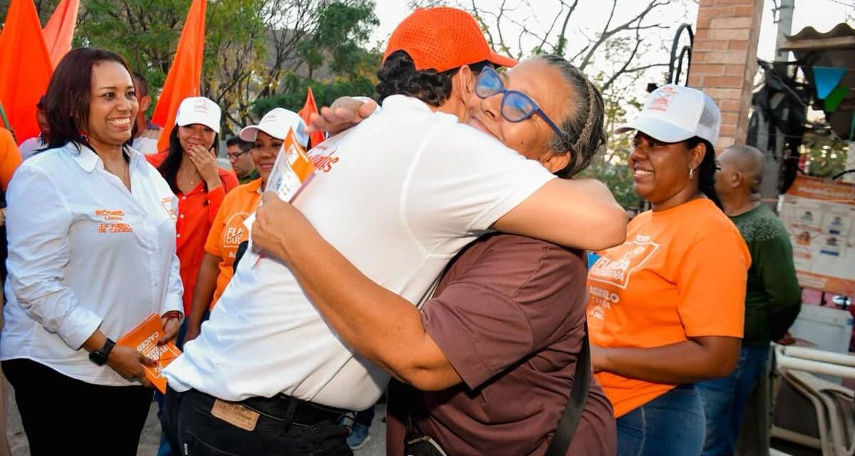 Jorge Agudelo sigue conquistando el corazón de la gente  Taganga y el corredor universitario lo demuestran