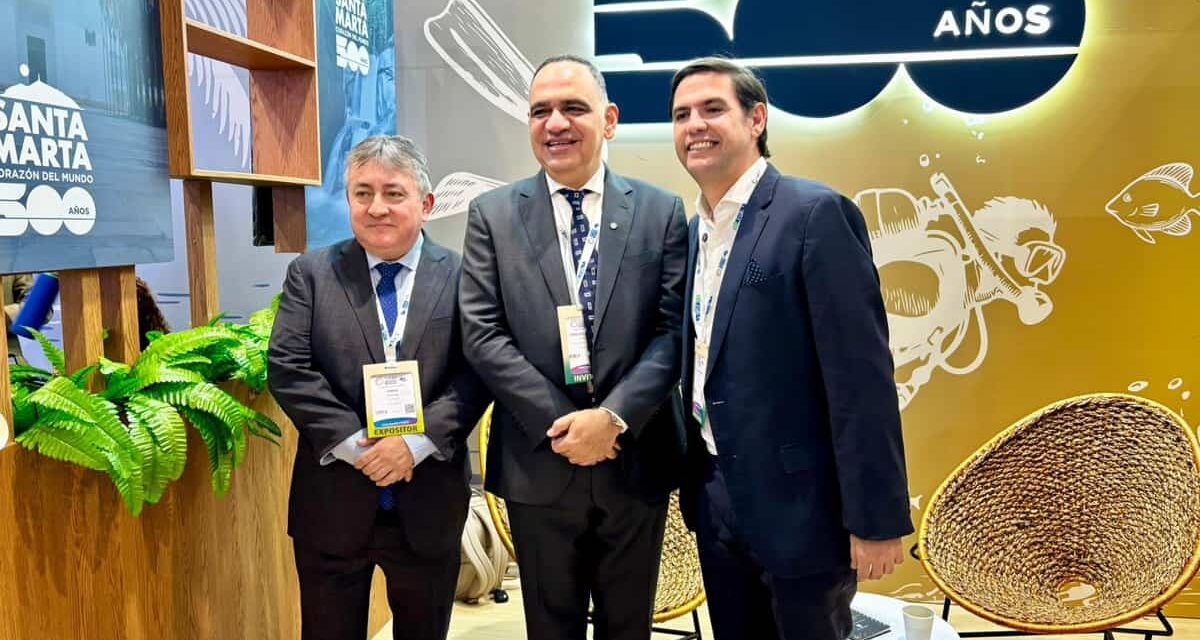 Viernes en ANATO, día de mucha actividad, alcalde Pinedo lidera el Stand de Santa Marta