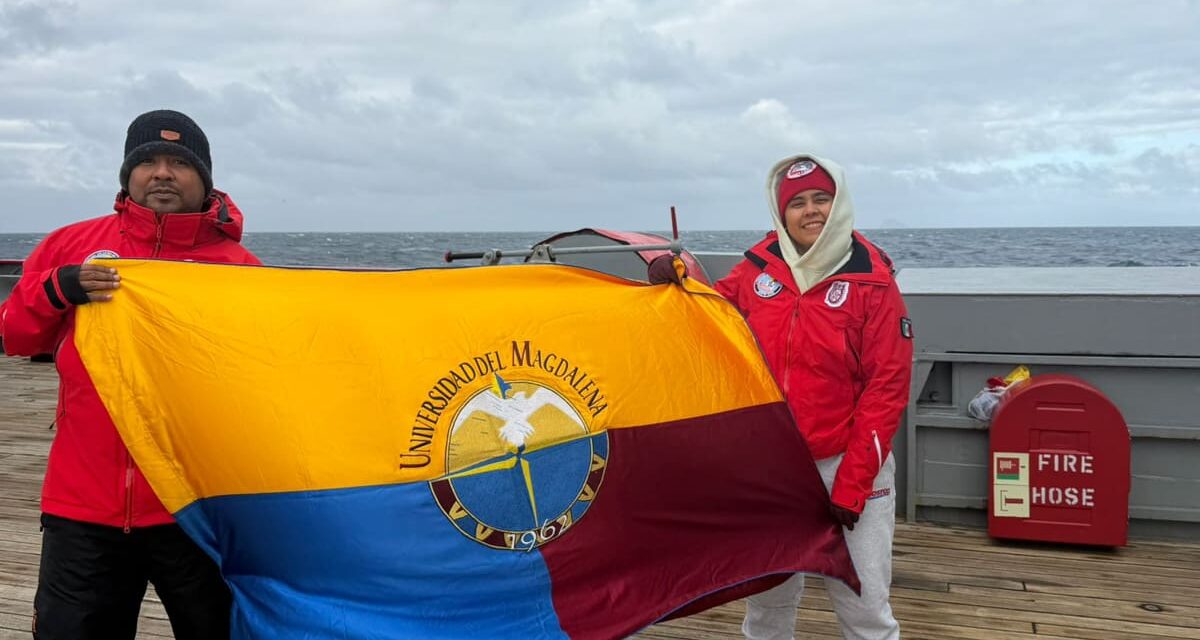 Rumbo a la Antártida egresados de UNIMAGDALENA comienzan a construir su propia historia