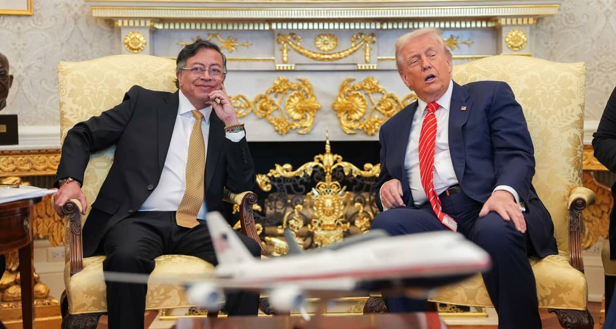 ¡Amo a Colombia! Trump… ¡Es un honor! Petro