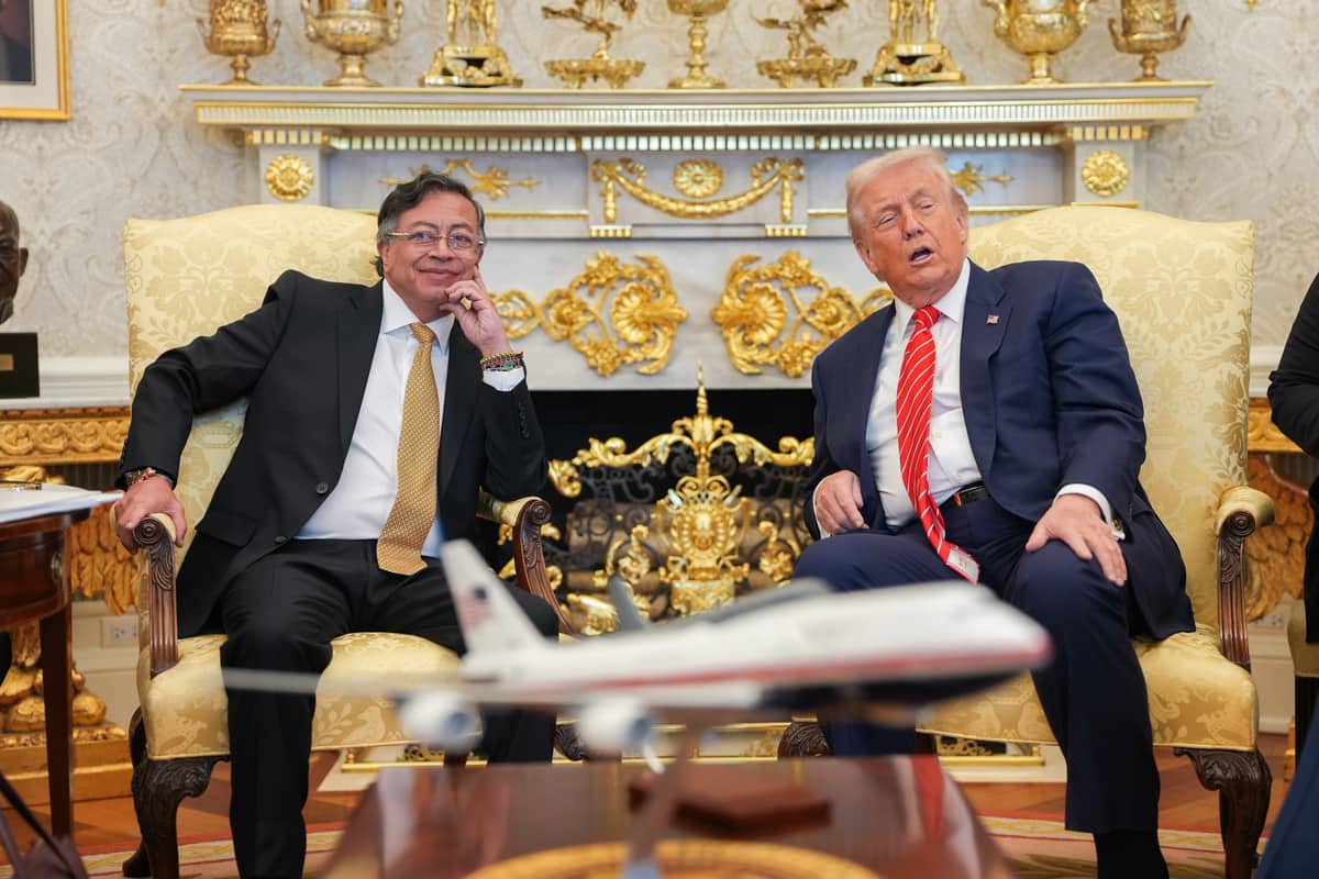 ¡Amo a Colombia! Trump… ¡Es un honor! Petro - EDS Noticias