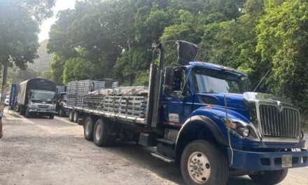 Construido el Piedraplen, llega el Puente Militar para instalar sobre el río Mendihuaca