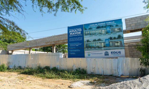 El ‘Miguel Pinedo barros’, nuevo Centro de Adulto Mayor, avanza dentro de su cronograma establecido