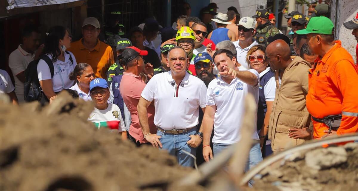 Gobierno de Carlos Pinedo continúa con acompañamiento humanitario a familias damnificadas de Vista al Mar