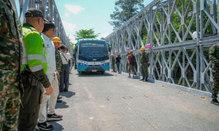 “Le cumplimos a la gente de Mendihuaca y en tiempo récord entregamos el nuevo puente para impulsar el turismo en Semana Santa”: Margarita Guerra