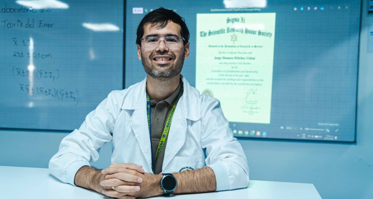 Investigador de UNIMAGDALENA es incluido en distinguida sociedad científica internacional