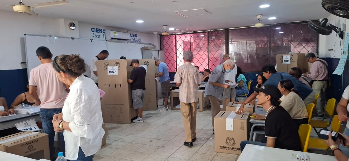 Registraduría Nacional entrega la línea gruesa de la elección presidencial