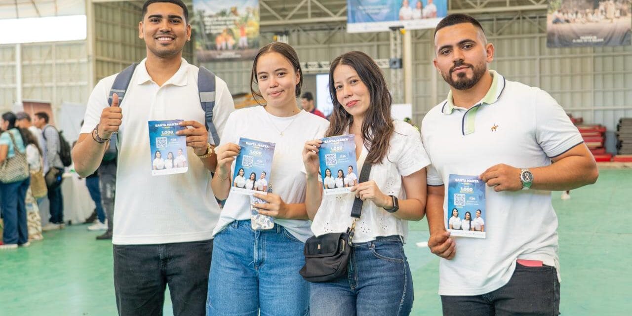 Feria Laboral Santa Marta un cierre con más de 5 mil registrados para aspirar a un puesto de trabajo