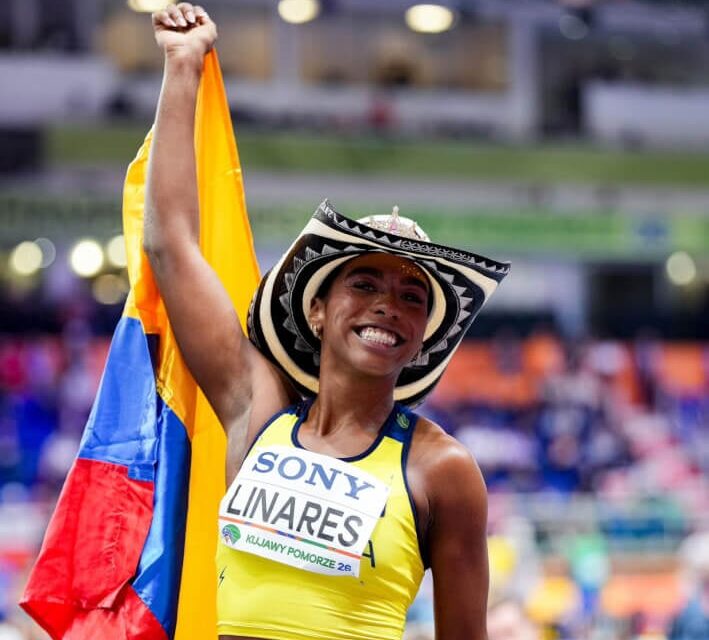 Natalia Linares Salió del agua para brillar en el atletismo del mundo