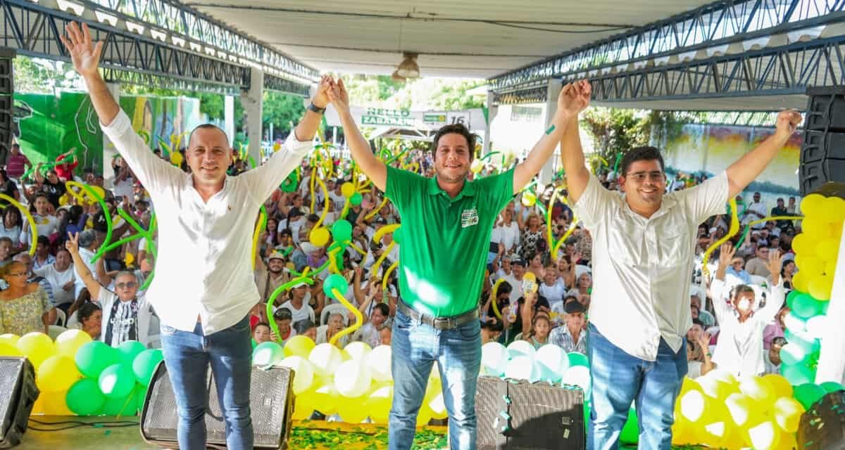 En Ciénaga y el Caribe el respaldo al joven Nello Zabaraín se sintió al máximo