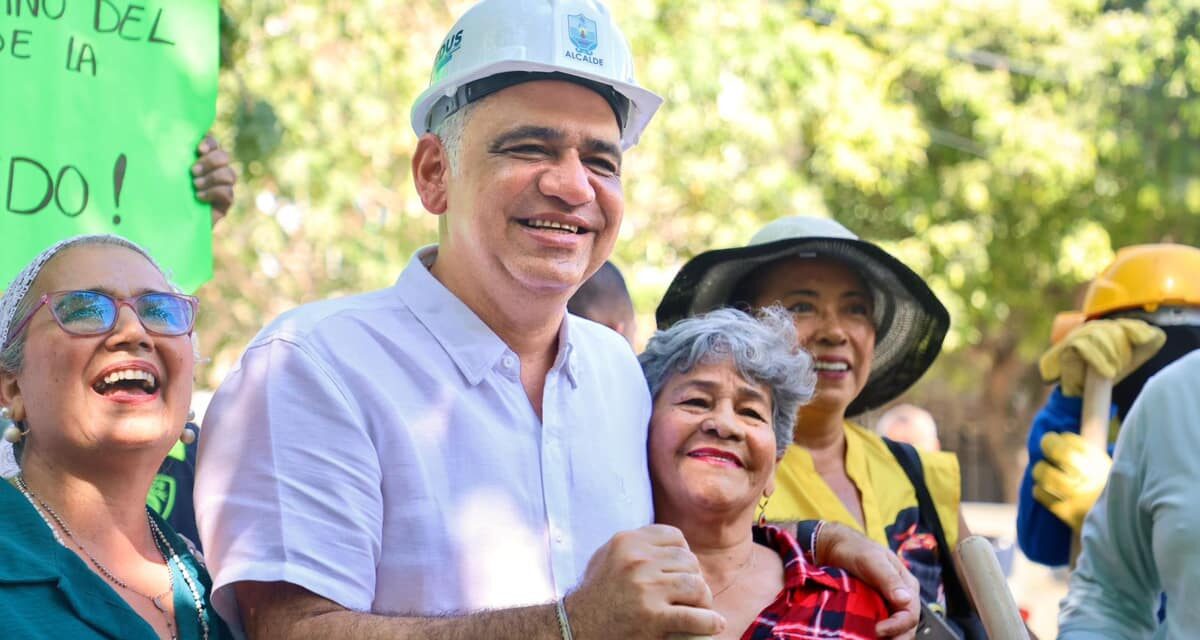 Alcaldía Pinedo Cuello avanza en obras del programa ‘Transformando mi Barrio’