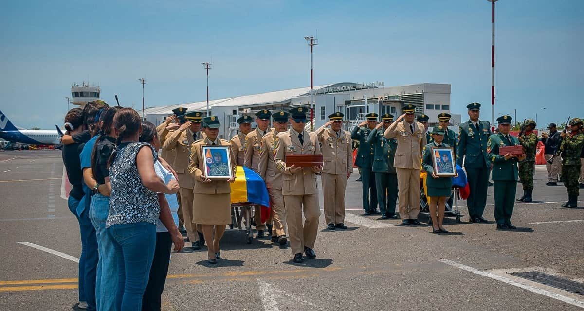 Y el luto llegó del Putumayo: Recibidos los cuerpos de dos soldados magdalenenses