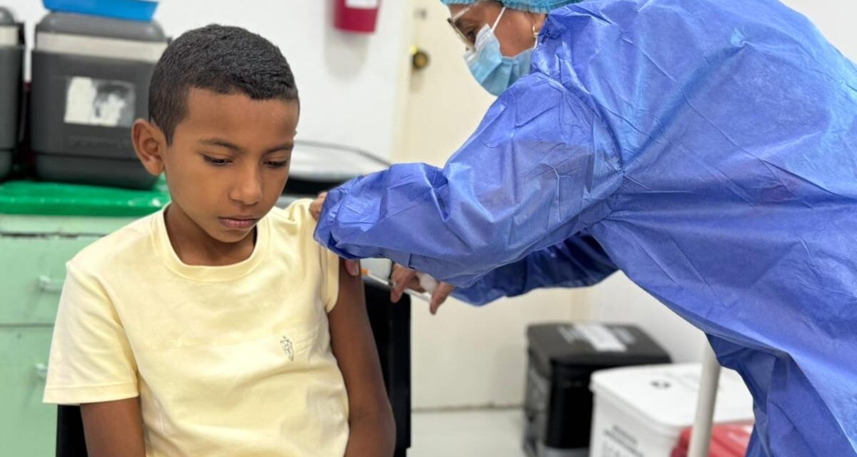 Alcaldía de Santa Marta refuerza vacunación contra la influenza ante eventuales casos de gripa