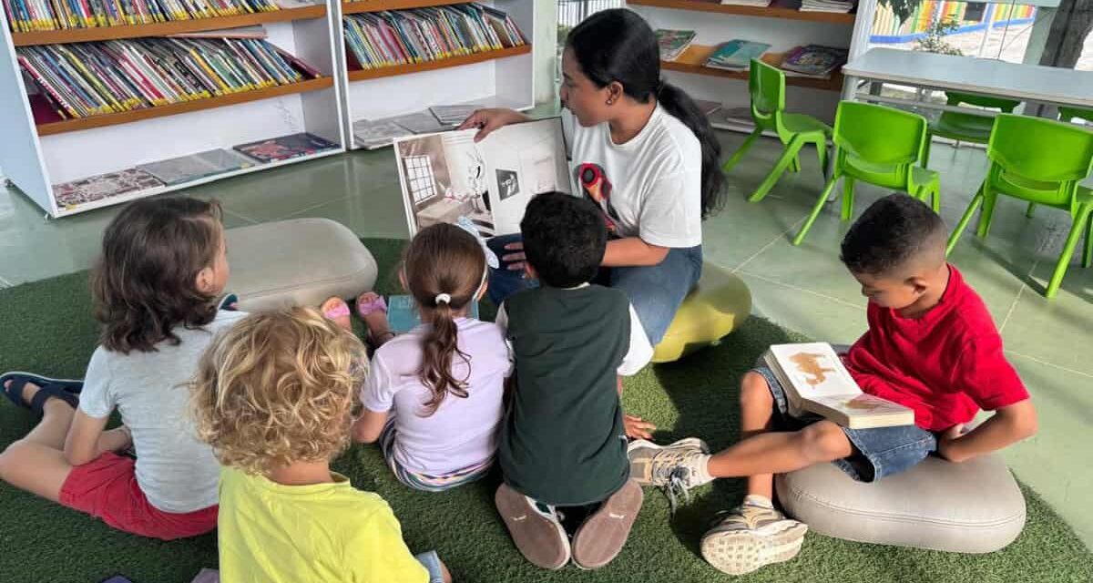 La Biblioteca Pública Distrital de Santa Marta fortalece su agenda con actividades infantiles lúdicas y recreativas