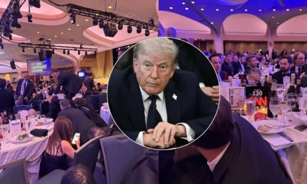 Con escopeta, pistola y cuchillos, el hombre que irrumpió en la gala de periodistas con el presidente Donald Trump