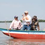 CORPAMAG conmemoró el Día de la Tierra y liberó 8 Flamencos Rosados en la Ciénaga Grande de Santa Marta