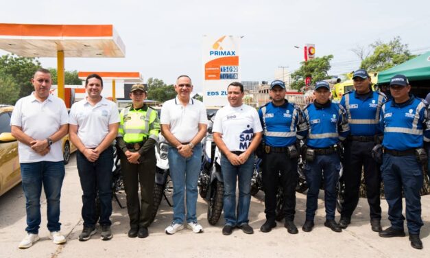 !Vigilancia y Control! Las metas del alcalde Pinedo con la entrega de 20 motocicletas para agentes de tránsito