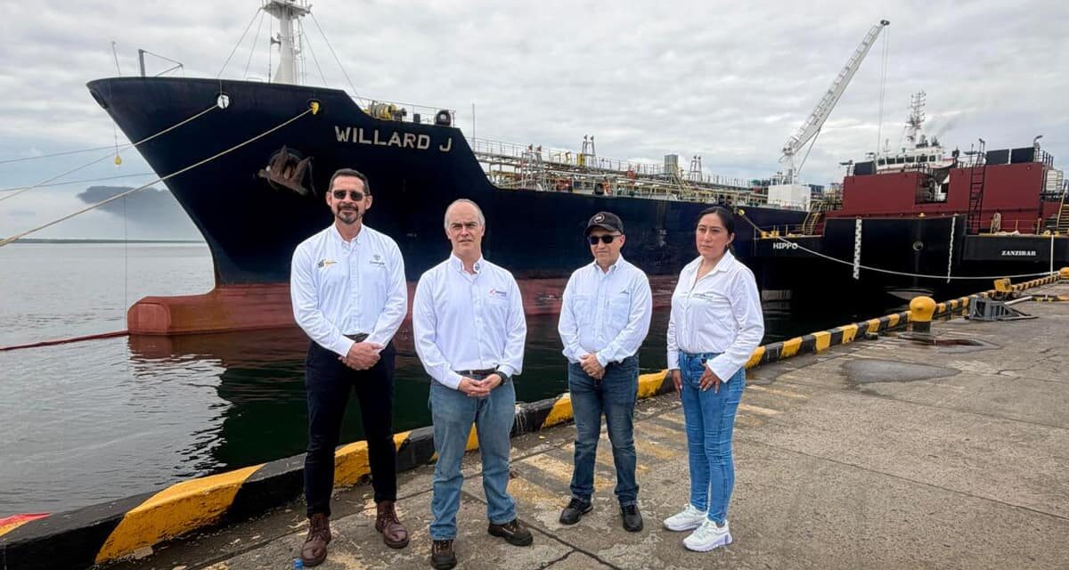 De Cartagena a Tumaco llegan 40.000 barriles de diésel nacional, operación histórica de abastecimiento