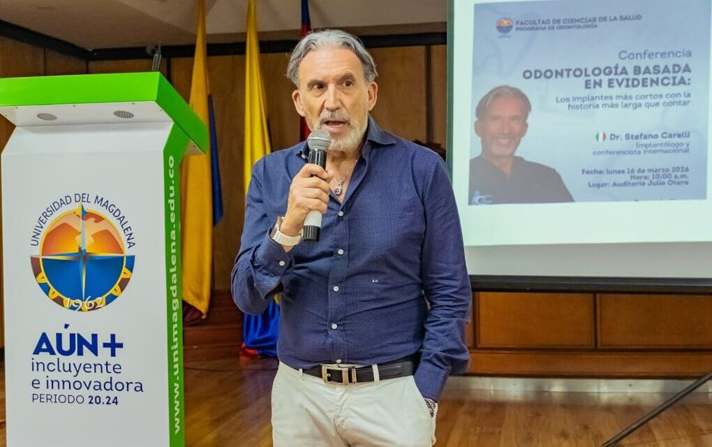 UNIMAGDALENA impulsa conocimientos en implantología moderna con experto italiano