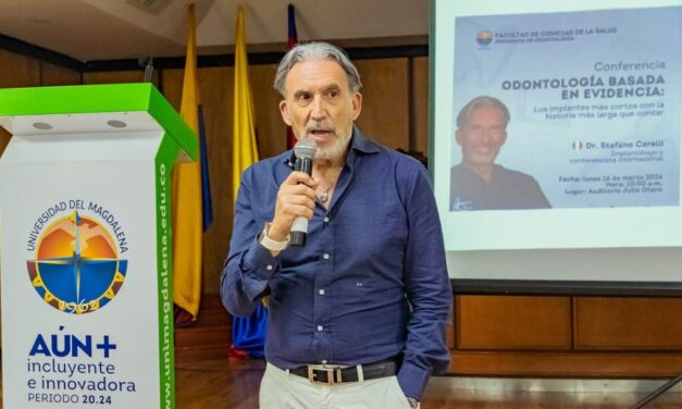 UNIMAGDALENA impulsa conocimientos en implantología moderna con experto italiano