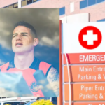 James Rodríguez sufrió una deshidratación severa que lo llevó a ser hospitalizado