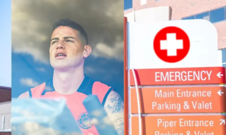 James Rodríguez sufrió una deshidratación severa que lo llevó a ser hospitalizado