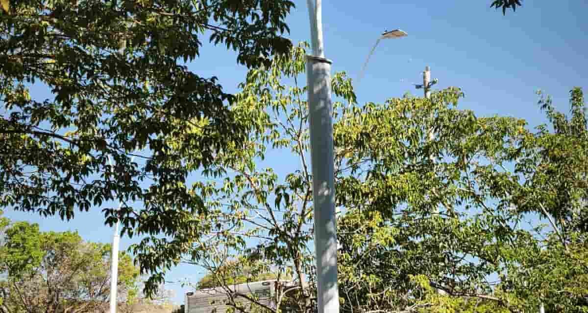 Ya son 244 nuevas luminarias instaladas en el Polideportivo por la Alcaldía Distrital